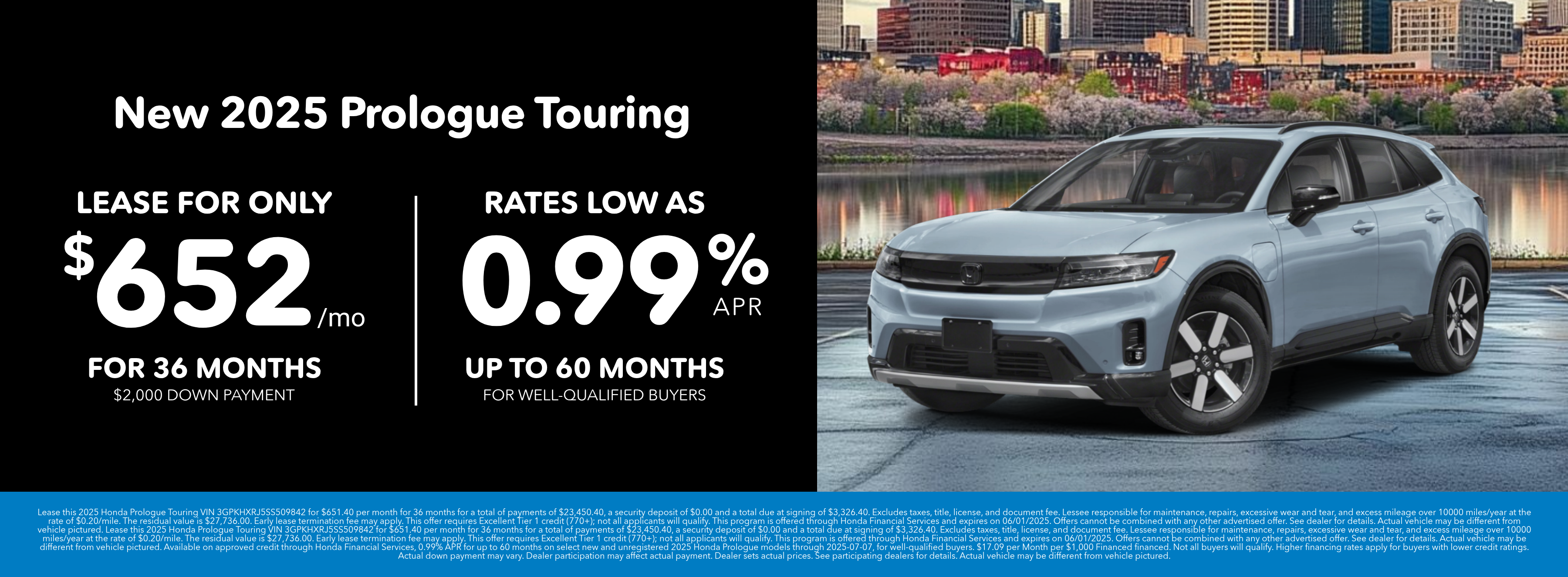 New Honda Special Offer